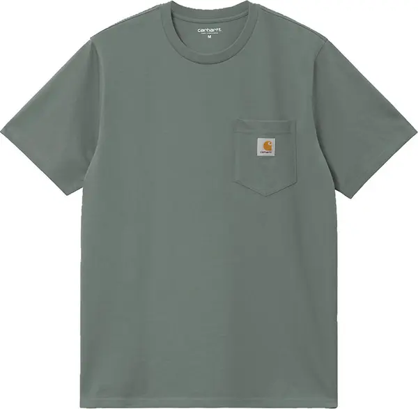 Carhartt WIP Carhartt WIP S/S Pocket T-Shirt Мъже - Тениски Carhartt WIP - Зелен - I030434_3GD_XX-L - Size: L