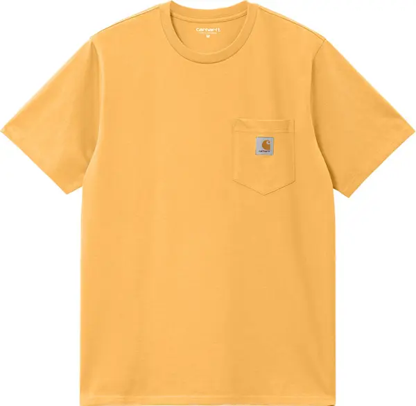 Carhartt WIP Carhartt WIP S/S Pocket T-Shirt Winter Spice Мъже - Тениски Carhartt WIP - Жълт - I030434_2BW_XX-S - Size: S