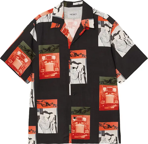 Carhartt WIP Carhartt WIP S/S Sean Hamilton Shirt Мъже - Риза Carhartt WIP - Многоцветен - I036290_3QQ_XX-M - Size: M