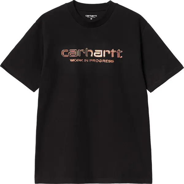 Carhartt WIP Carhartt WIP S/S Solar Chrome Script T-Shirt Мъже - Тениски Carhartt WIP - Черен - I035205_89_XX-L - Size: L