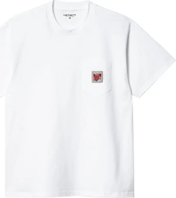 Carhartt WIP Carhartt WIP S/S Stretch Pocket T-Shirt White Мъже - Тениски Carhartt WIP - Бял - I031831_02_XX-S - Size: S