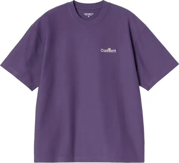 Carhartt WIP Carhartt WIP S/S WIP Label T-Shirt  Мъже - Тениски Carhartt WIP - Лилав - I036180_3II_XX-S - Size: S