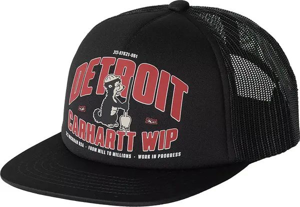 Carhartt WIP Carhartt WIP Underground Trucker Cap Unisex - Чапки Carhartt WIP - Черен - I034746_89_XX-One-size - Size: One size