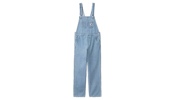 Carhartt WIP Carhartt WIP W' Bib Overall Straight Blue Stone bleached