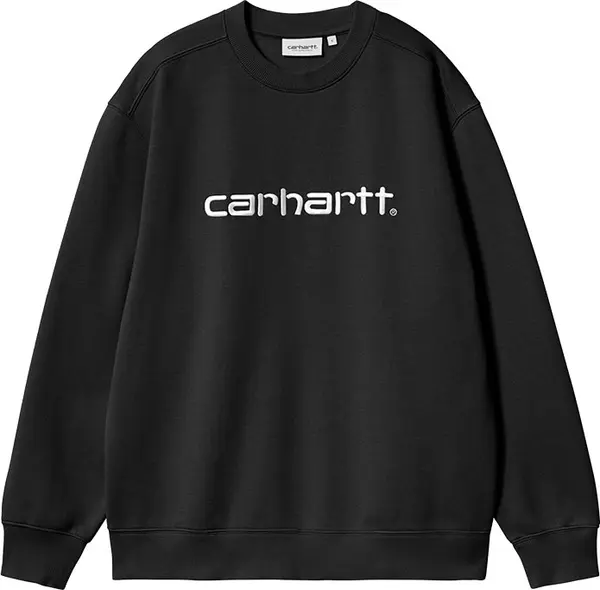 Carhartt WIP Carhartt WIP W' Carhartt Sweat Black Мъже - Суитшърти и блузи с качулка Carhartt WIP - Черен - I033647_0D2_XX-L - Size: L