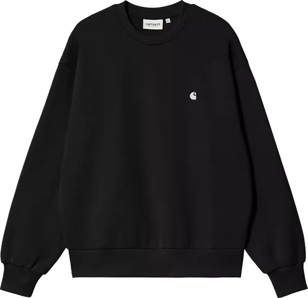 Carhartt WIP Carhartt WIP W' Casey Sweatshirt Black Жени - Суитшърти и блузи с качулка Carhartt WIP - Черен - I032643_0M4_XX-XS - Size: XS