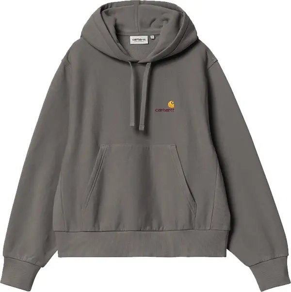 Carhartt WIP Carhartt WIP W' HD American Script Sweat Жени - Суитшърти и блузи с качулка Carhartt WIP - Сив - I033650_33C_XX-M - Size: M