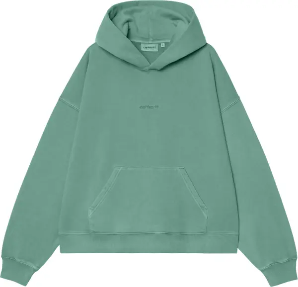 Carhartt WIP Carhartt WIP W' Hooded Benton Sweatshirt Primrose  Жени - Суитшърти и блузи с качулка Carhartt WIP - Зелен - I034512_3IC_GD-S - Size: S