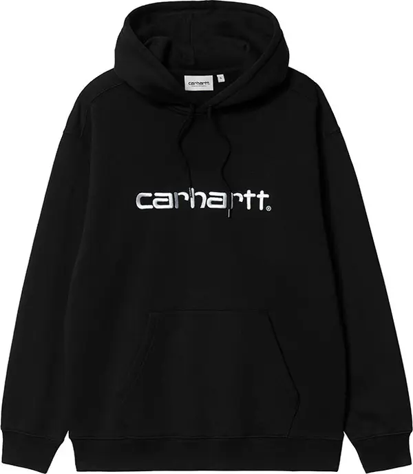 Carhartt WIP Carhartt WIP W' Hooded Carhartt Sweatshirt Жени - Суитшърти и блузи с качулка Carhartt WIP - Черен - I033648_0D2_XX-S - Size: S