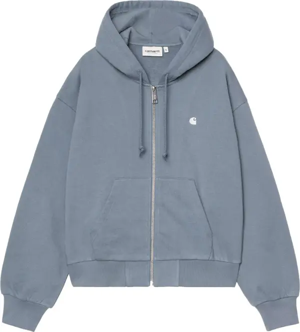 Carhartt WIP Carhartt WIP W' Hooded Casey Jacket Angelite Мъже - Суитшърти и блузи с качулка Carhartt WIP - Син - I032642_39X_XX-S - Size: S