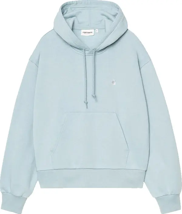 Carhartt WIP Carhartt WIP W' Hooded Casey Sweatshirt Жени - Суитшърти и блузи с качулка Carhartt WIP - Син - I032644_3MU_XX-S - Size: S