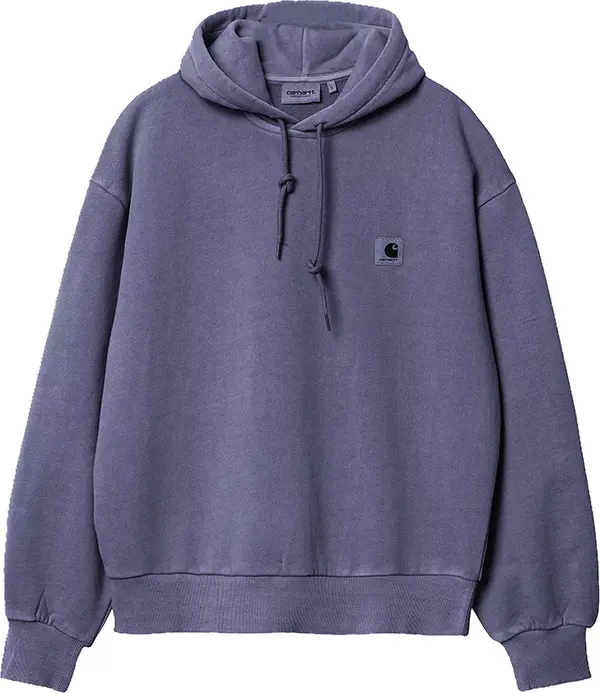 Carhartt WIP Carhartt WIP W' Hooded Nelson Sweatshirt Aura Жени - Суитшърти и блузи с качулка Carhartt WIP - Син - I032741_2BZ_GD-XS - Size: XS