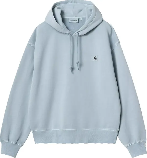 Carhartt WIP Carhartt WIP W' Hooded Nelson Sweatshirt Dusty Ice Жени - Суитшърти и блузи с качулка Carhartt WIP - Син - I032741_2BS_GD-XS - Size: XS