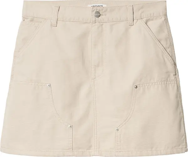 Carhartt WIP Carhartt WIP W' Maeve Double Knee Skirt Жени - Шорти Carhartt WIP - Бял - I034836_2LP_06-L - Size: L