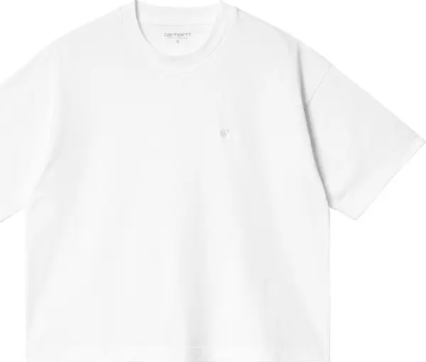 Carhartt WIP Carhartt WIP W S/S Chester T-Shirt White Жени - Тениски Carhartt WIP - Бял - I030656_02_XX-XS - Size: XS