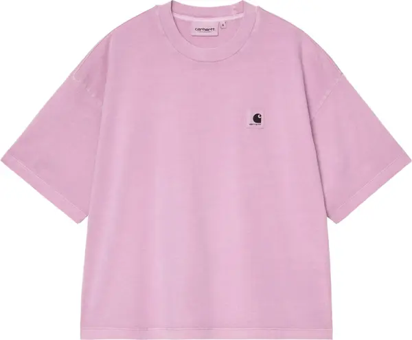 Carhartt WIP Carhartt WIP W' S/S Nelson T-Shirt Gentle Purple Жени - Тениски Carhartt WIP - Розов - I033051_3IB_GD-S - Size: S