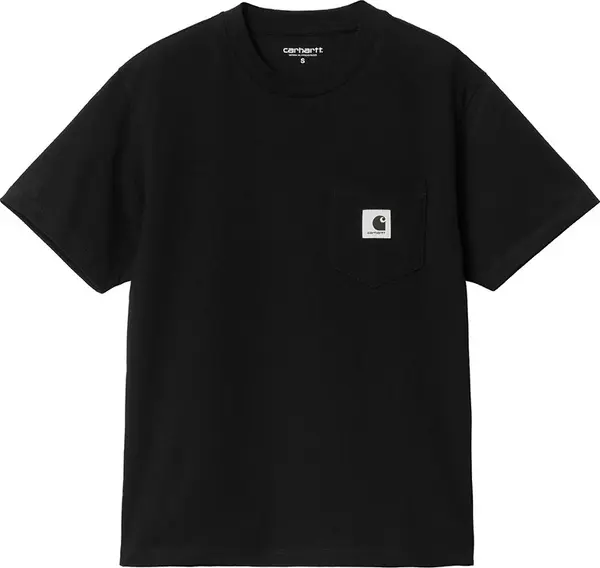 Carhartt WIP Carhartt WIP W' S/S Pocket T-Shirt Жени - Тениски Carhartt WIP - Черен - I032215_89_XX-M - Size: M