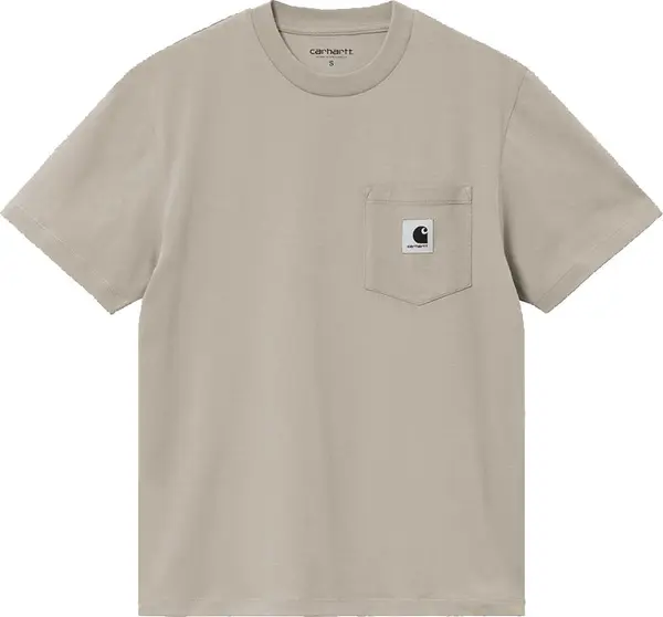Carhartt WIP Carhartt WIP W' S/S Pocket T-Shirt Жени - Тениски Carhartt WIP - Кафяв - I032215_3IZ_XX-M - Size: M