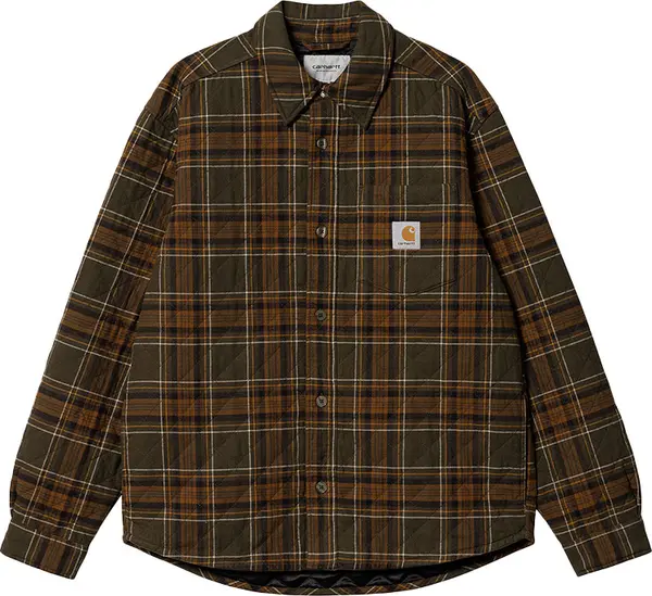 Carhartt WIP Carhartt WIP Wiles Shirt Jac Highland Мъже - Якета Carhartt WIP - Зелен - I032212_1P6_XX-L - Size: L