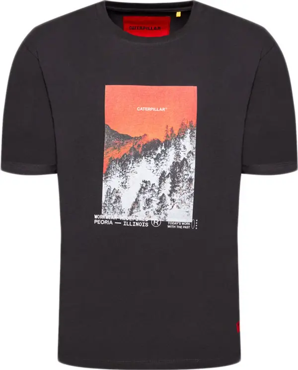 Caterpillar Caterpillar Vintage T-Shirt Black Мъже - Тениски Caterpillar - Черен - 2511863-BLK-L - Size: L