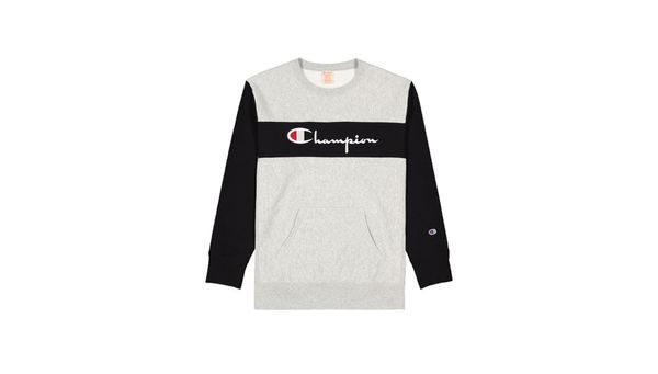 Champion Champion Colour Block Kangaroo Pocket Reverse Weave Sweatshirt
