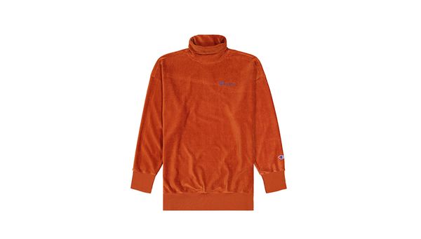 Champion Champion Corduroy High Neck Oversized Sweatshirt