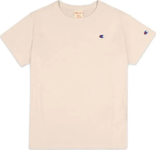 Champion Champion Crewneck C logo T-shirt Жени - Тениски Champion - Светло кафяв - 113360_F20_YS094-M - Size: M