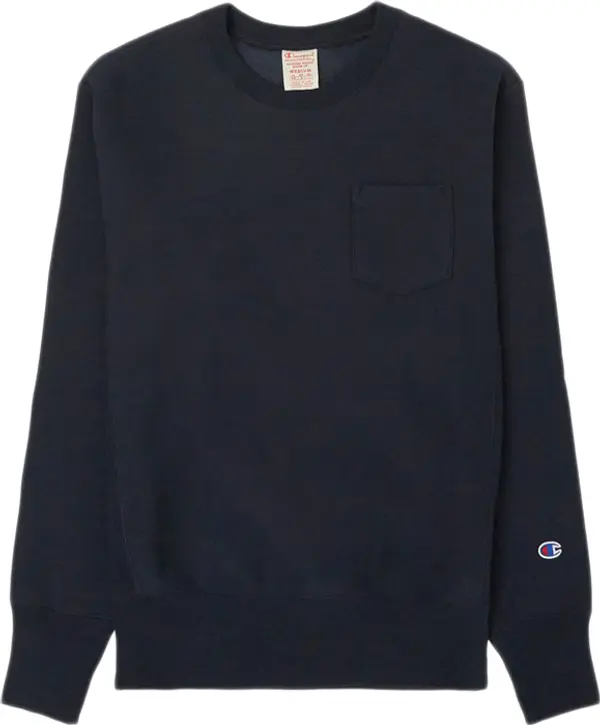 Champion Champion Crewneck Sweatshirt Мъже - Суитшърти и блузи с качулка Champion - Син - 216497-BS501-XL - Size: XL