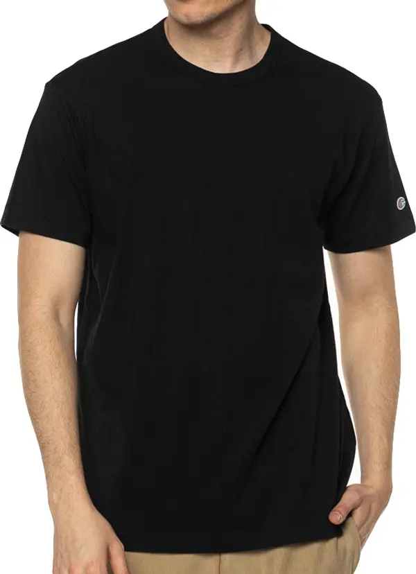 Champion Champion Crewneck T-Shirt Мъже - Тениски Champion - Черен - 217666-KK001-M - Size: M