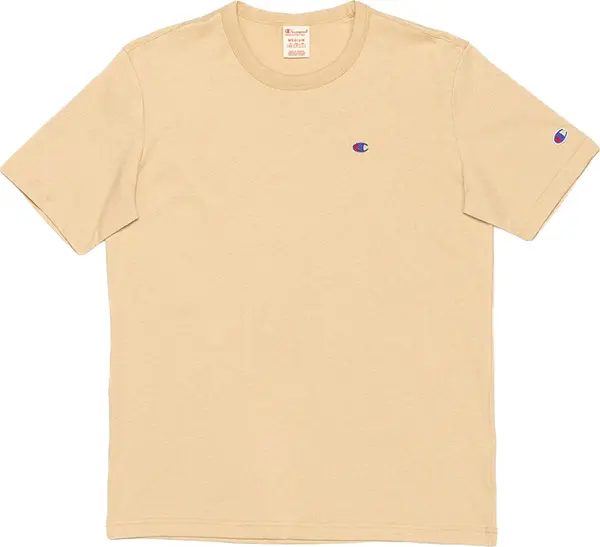 Champion Champion Crewneck T-Shirt Мъже - Тениски Champion - Жълт - 216545-MS057-M - Size: M