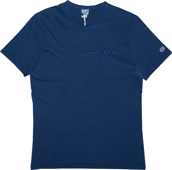 Champion Champion Crewneck T-Shirt Unisex - Тениски Champion - Син - 213088-BV501-INDI-L - Size: L