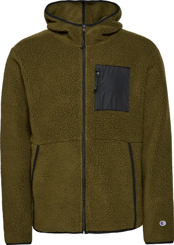 Champion Champion Hooded Full Zip Top Мъже - Суитшърти и блузи с качулка Champion - Зелен - 216723-GS556-M - Size: M