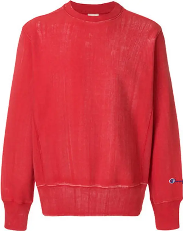 Champion Champion Reverse Weave Crewneck Sweatshirt Unisex - Суитшърти и блузи с качулка Champion - Червен - 211680-RS033-M - Size: M