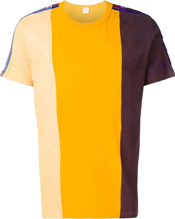 Champion Champion RWSS Premium Crewneck T-Shirt Unisex - Тениски Champion - Жълт - 213244-YS058-GLY-L - Size: L