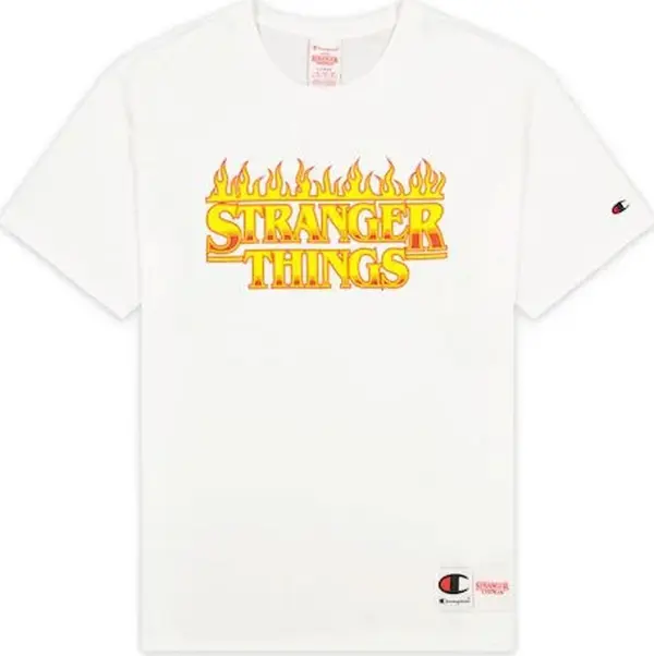 Champion Champion x Stranger Things Men´s T-Shirt Мъже - Тениски Champion - Бял - 217791-WW007-XL - Size: XL