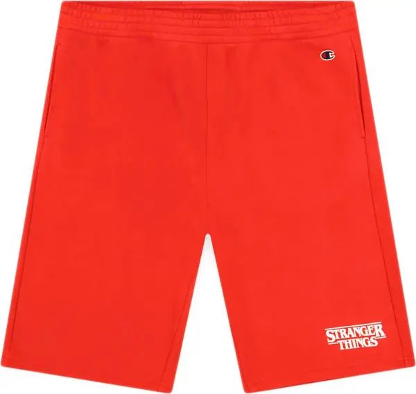 Champion Champion X Stranger Things Unisex Shorts Мъже - Шорти Champion - Червен - 217782-RS033-M - Size: M