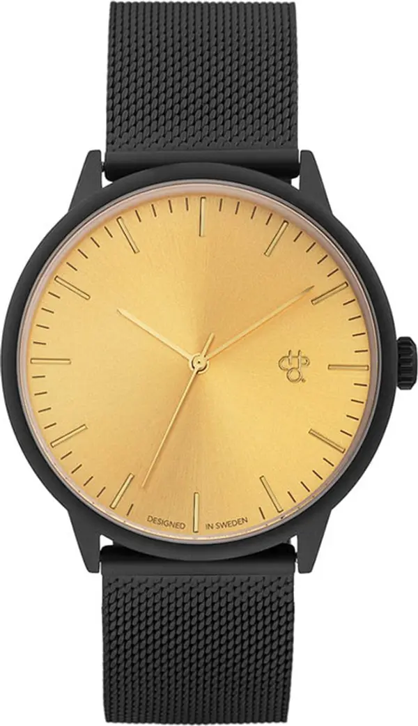 CHPO CHPO Nando Gold Sun Unisex - Часовници CHPO - Черен - 14242BB-One-size - Size: One size