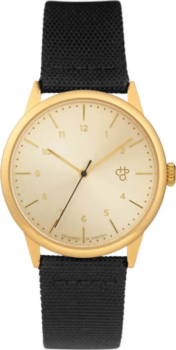 CHPO CHPO Rawiya Classic Gold Black Unisex - Часовници CHPO - Сив - 14234DD-One-size - Size: One size