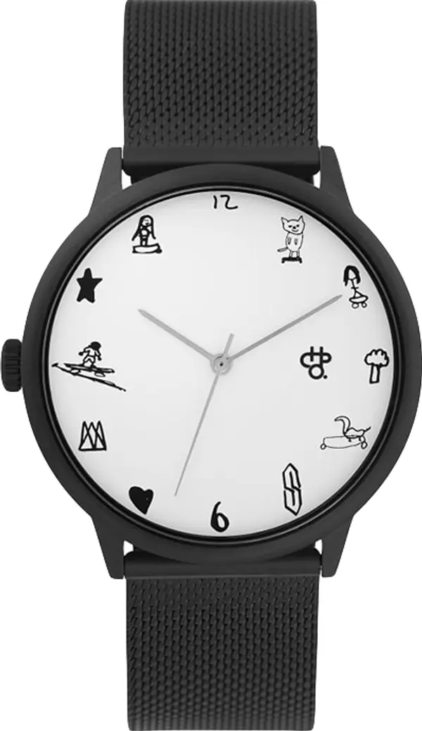 CHPO CHPO Skate After School Unisex - Часовници CHPO - Черен - 14238QQ-One-size - Size: One size