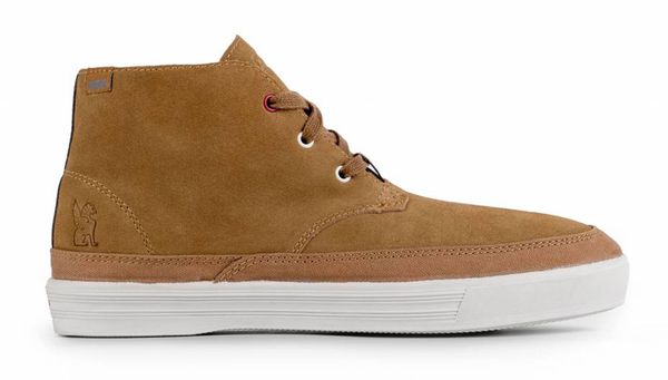 Chrome Chrome Industries Forged Suede Chukka Boot Golden Brown Off White