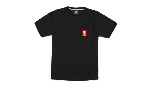 Chrome Chrome Industries Vertical Red Logo Tee