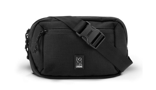 Chrome Chrome Ziptop Waistpack Black