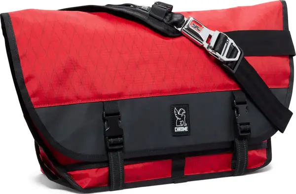 Chrome Chrome Citizen Messanger Bag Unisex - Раници и чанти Chrome - Червен - BG-002-REDX-One-size - Size: One size