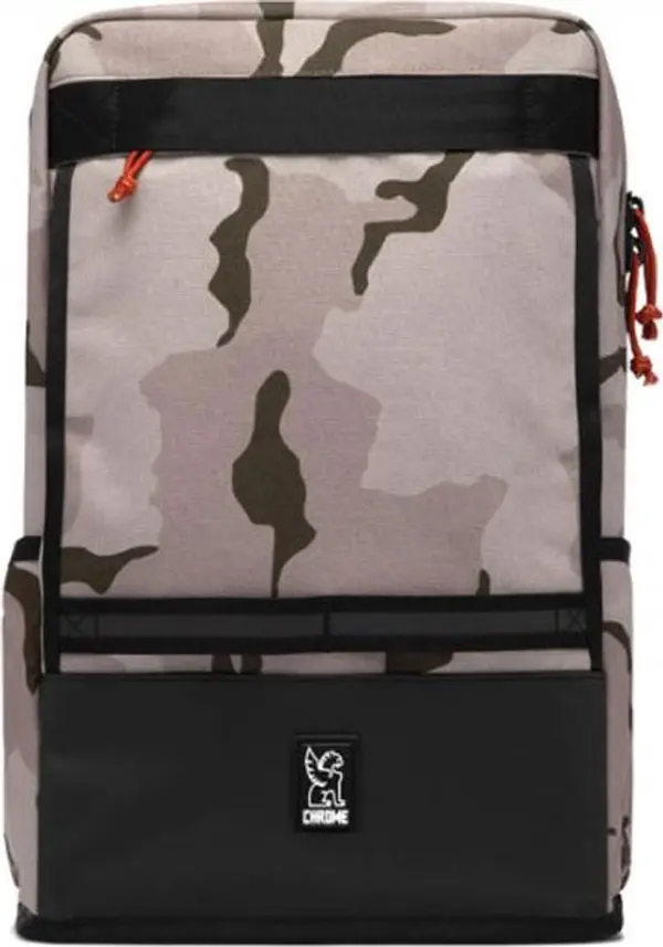 Chrome Chrome Hondo Backpack Camo Unisex - Раници и чанти Chrome - Сив - BG-219-DSRT-One-size - Size: One size