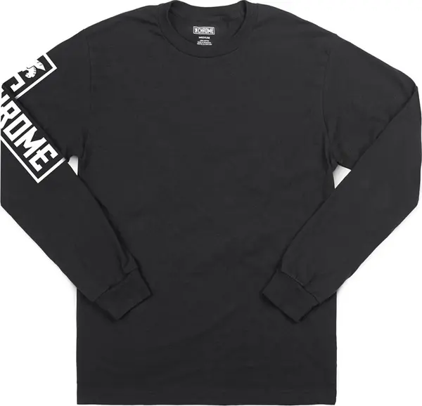 Chrome Chrome Industries Flying Lion Long Sleeve Мъже - Суитшърти и блузи с качулка Chrome - Черен - AP-473-BK-M - Size: M