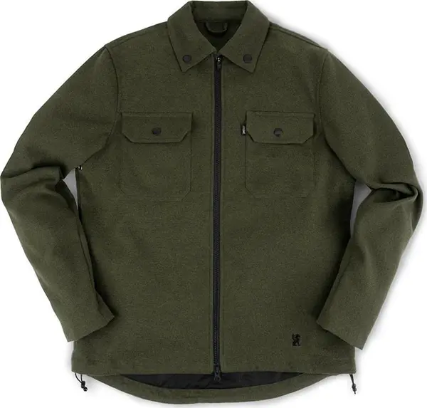 Chrome Chrome Industries Ike Windshirt Military Green Мъже - Якета Chrome - Зелен - AP-148-MG00-M - Size: M