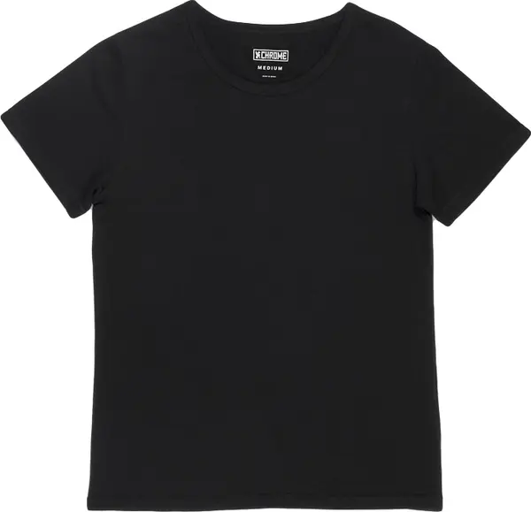 Chrome Chrome Industries Merino SS Tee W Жени - Тениски Chrome - Черен - AP-416-BK-NA-XS - Size: XS