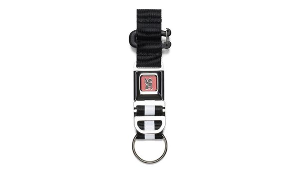 Chrome Chrome Industries Mini Buckle Key Chain Silver
