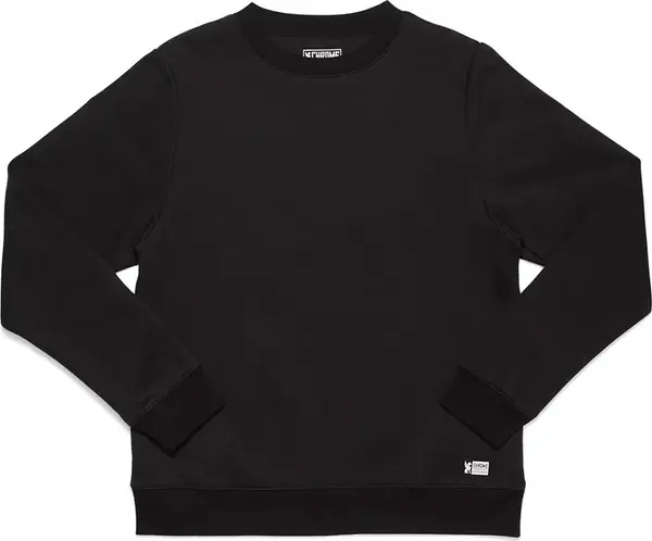 Chrome Chrome Issued Fleece Crew Black Мъже - Суитшърти и блузи с качулка Chrome - Черен - AP-490-BK-L - Size: L