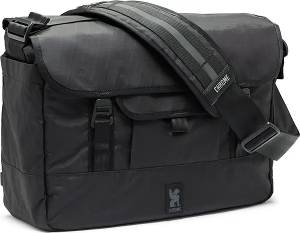 Chrome Chrome Midtown 20L Messenger Unisex - Раници и чанти Chrome - Черен - BG-377-BLKX-One-size - Size: One size